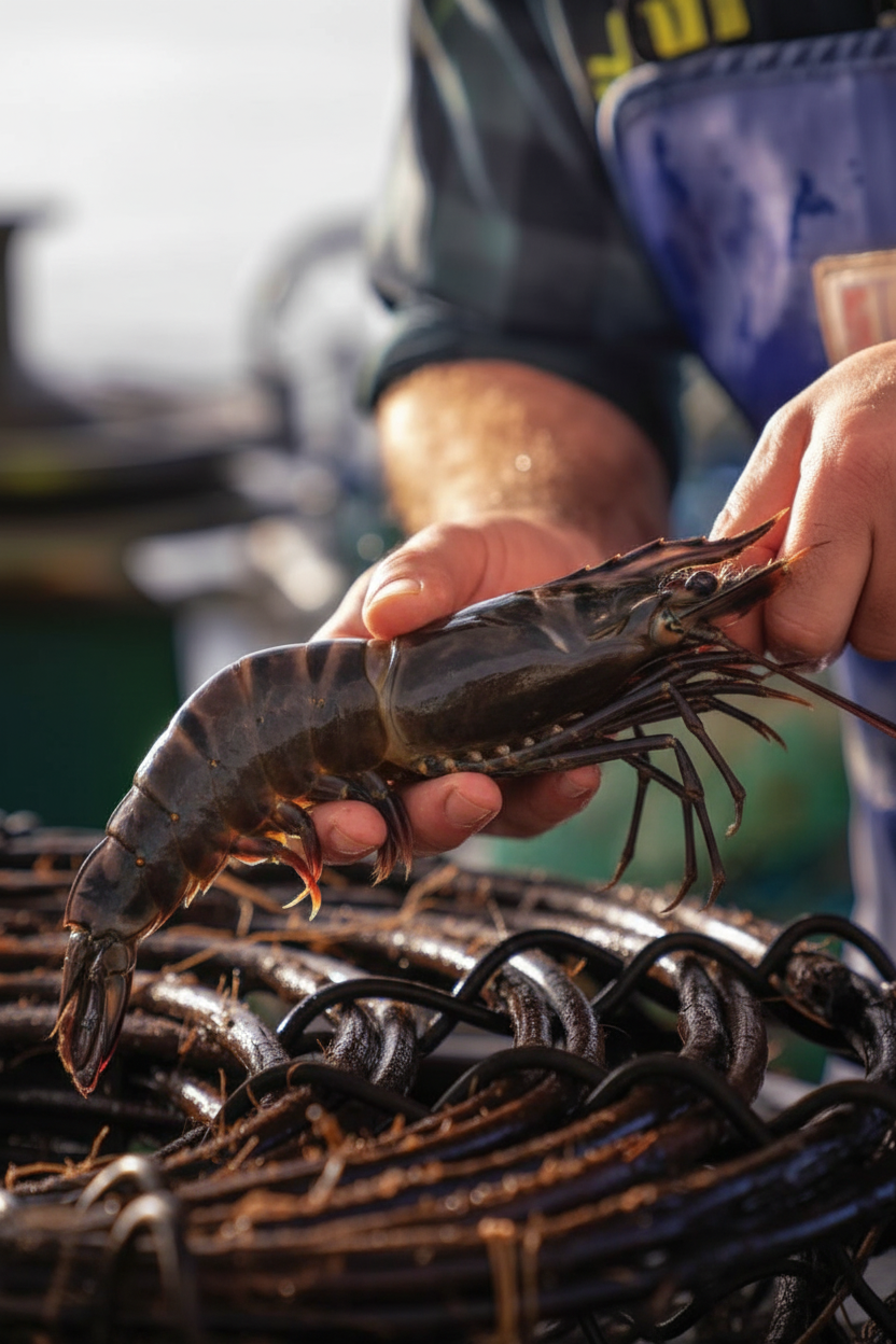 Colossal Black Tiger Prawns